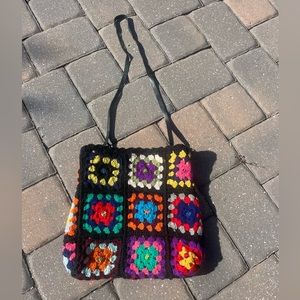 LA MILANESA Granny knit bag